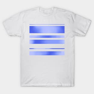 Purple Watercolour Stripes T-Shirt